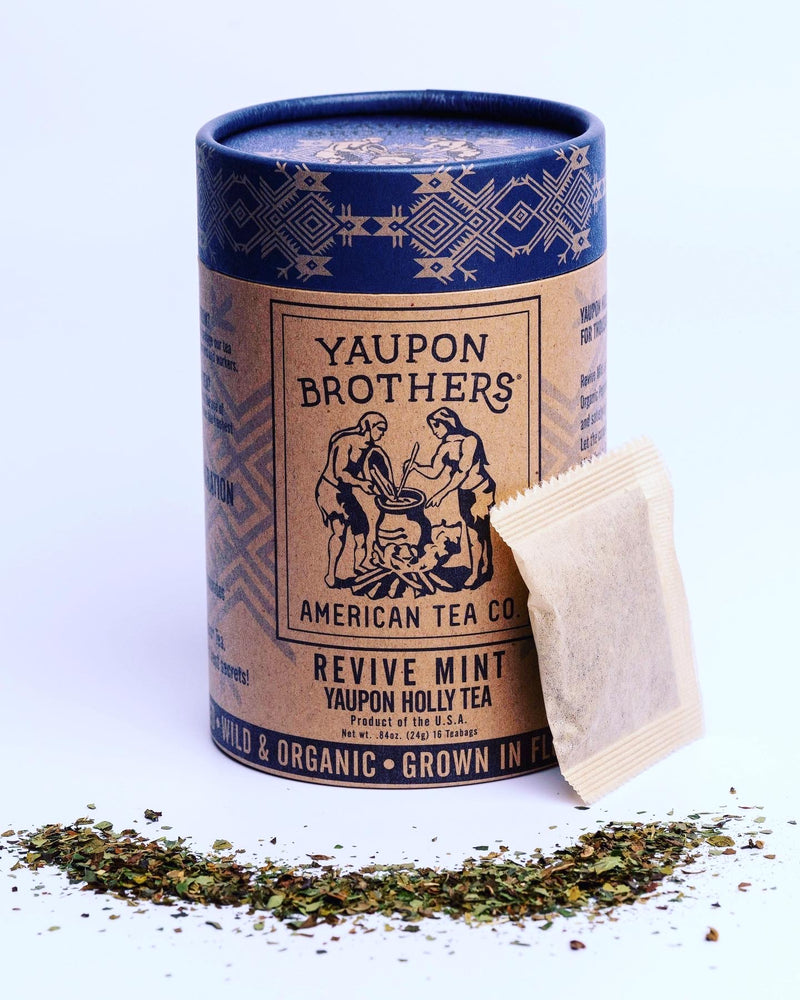 Yaupon Brothers American Tea Company Introduces Revive Mint as Newest Tea Blend