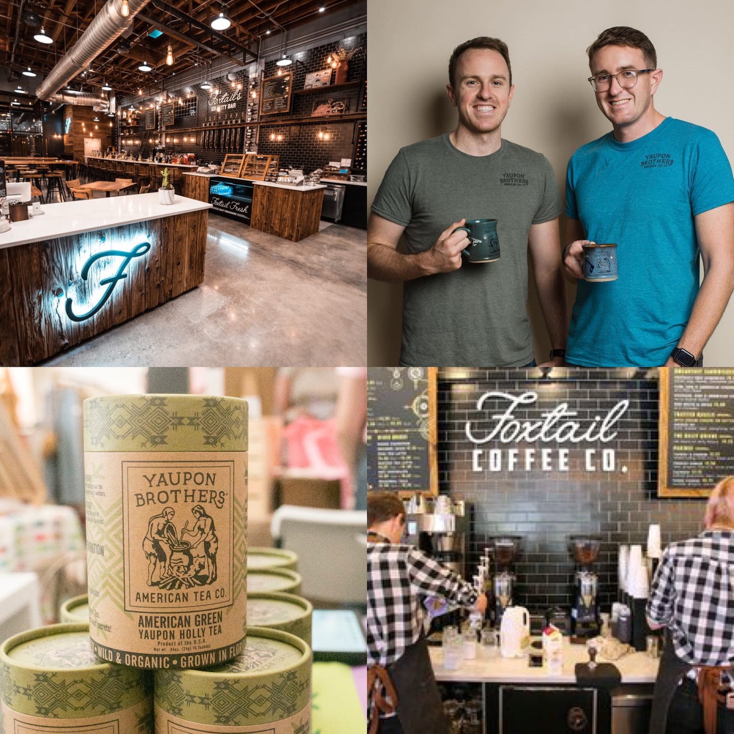 Yaupon Brothers Partners with Foxtail Coffee