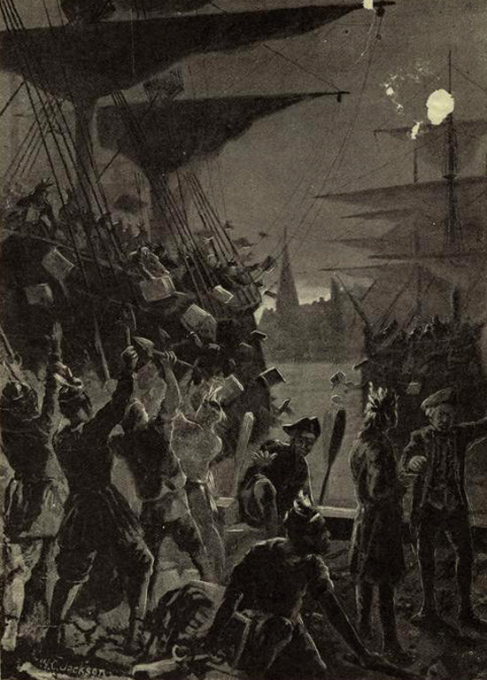 Tea Sets The Stage For The American Revolution - The Boston Tea Party & The Tea Act of 1773