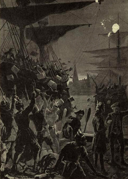 Tea Sets The Stage For The American Revolution - The Boston Tea Party & The Tea Act of 1773