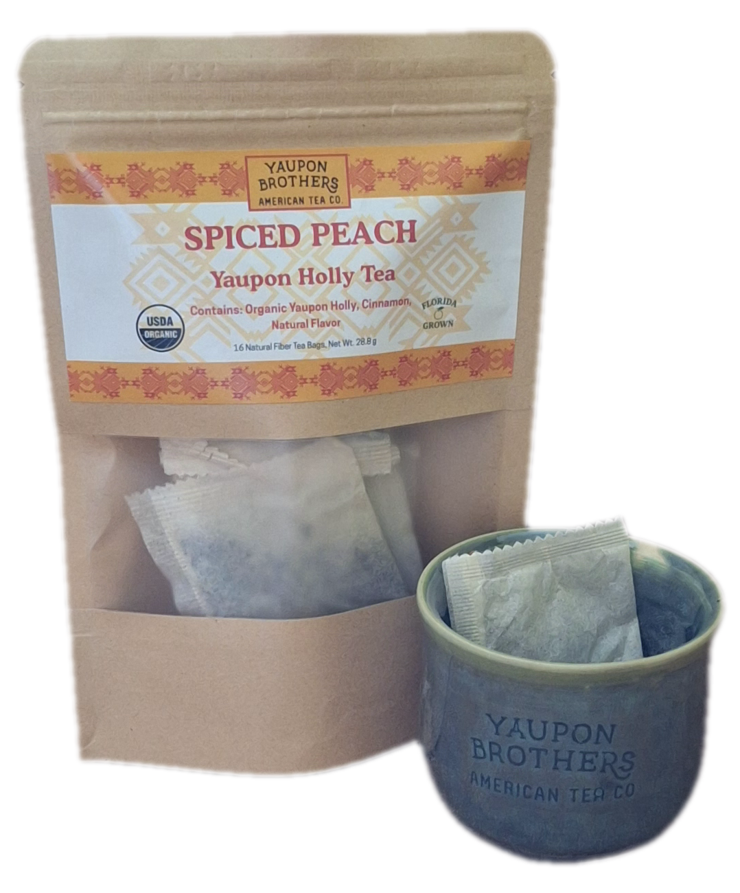 Yaupon Tea - Spiced Peach - ZipPacket 16