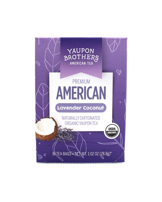 Yaupon Tea - Lavender Coconut - box 16