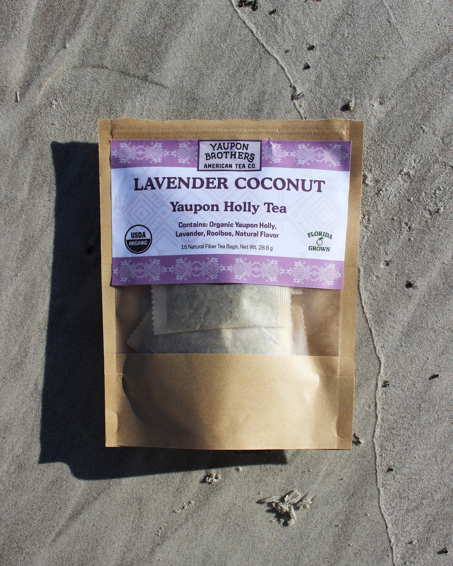 Yaupon Tea - Lavender Coconut - ZipPacket 16