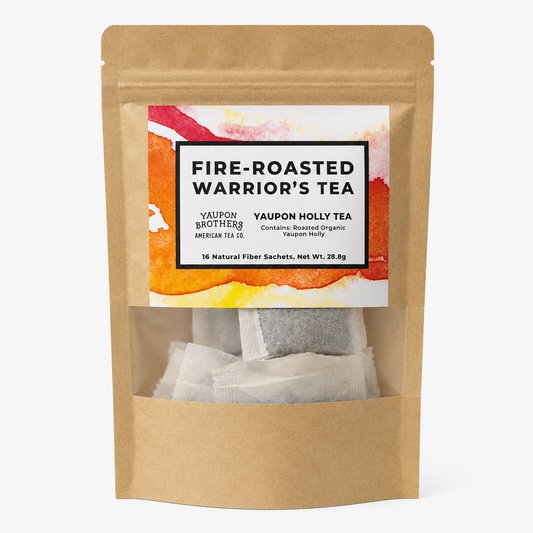 Yaupon Tea - Fire Roasted - ZipPacket 16