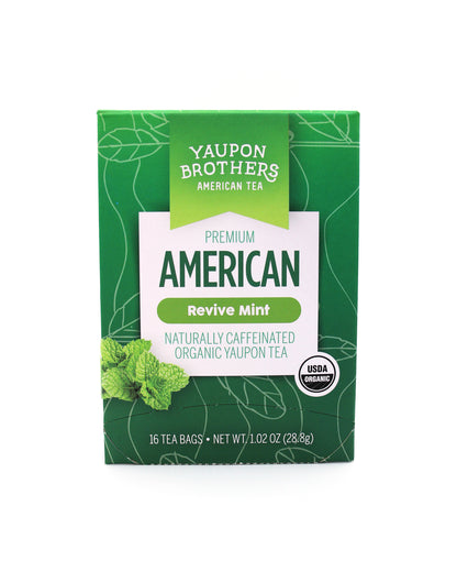 Yaupon Tea - Revive Mint - box 16