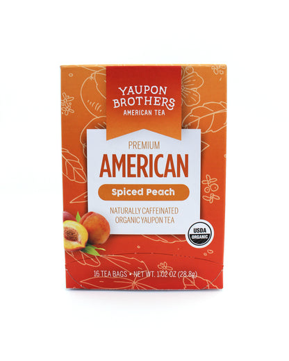 Yaupon Tea - Spiced Peach - box 16