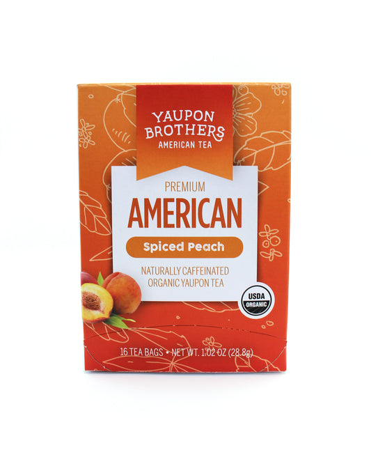 Yaupon Tea - Spiced Peach - box 16