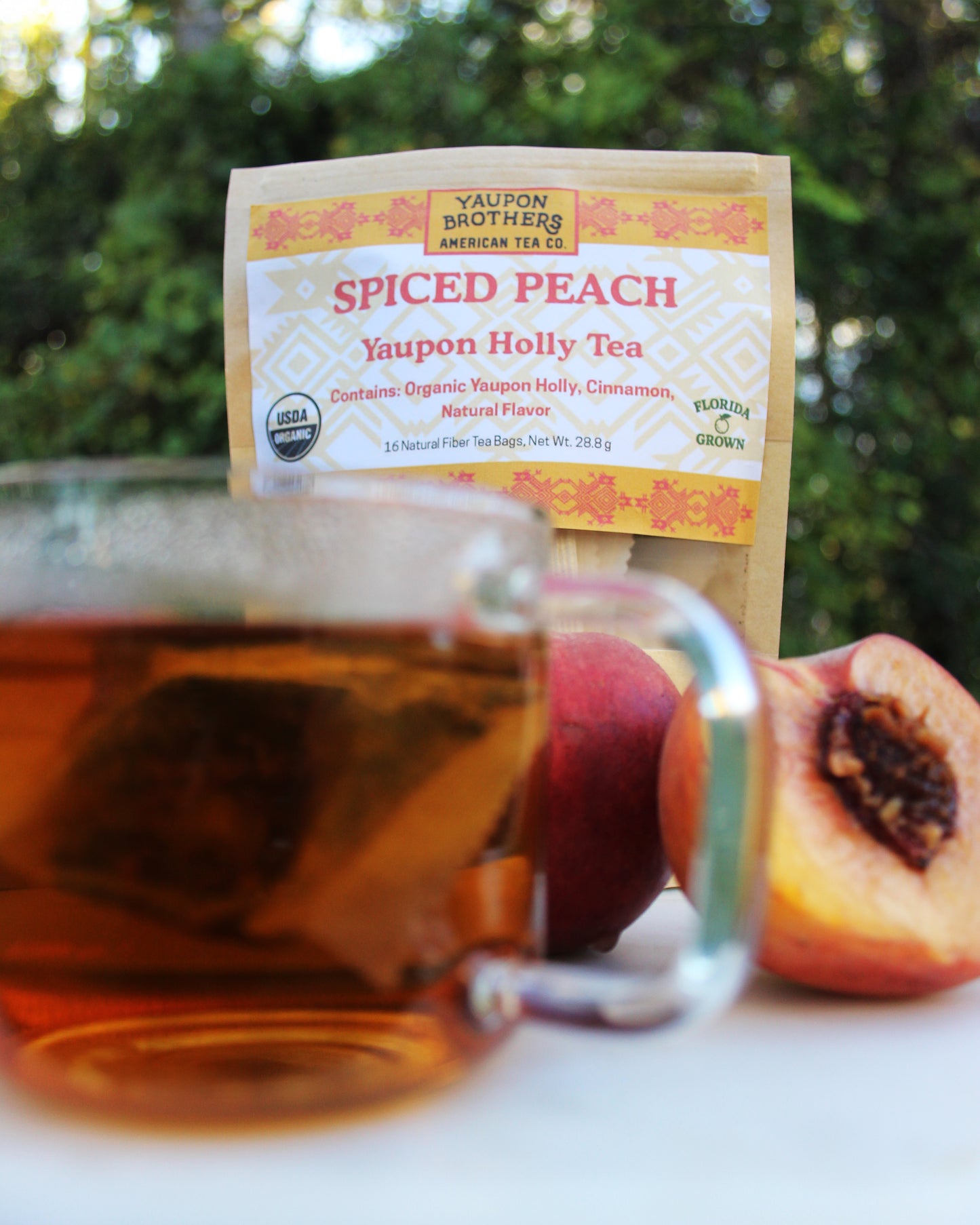 Yaupon Tea - Spiced Peach - ZipPacket 16