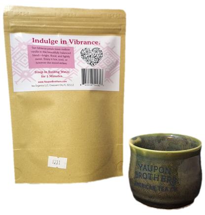 yaupon brothers organic yaupon vanilla hibiscus tea