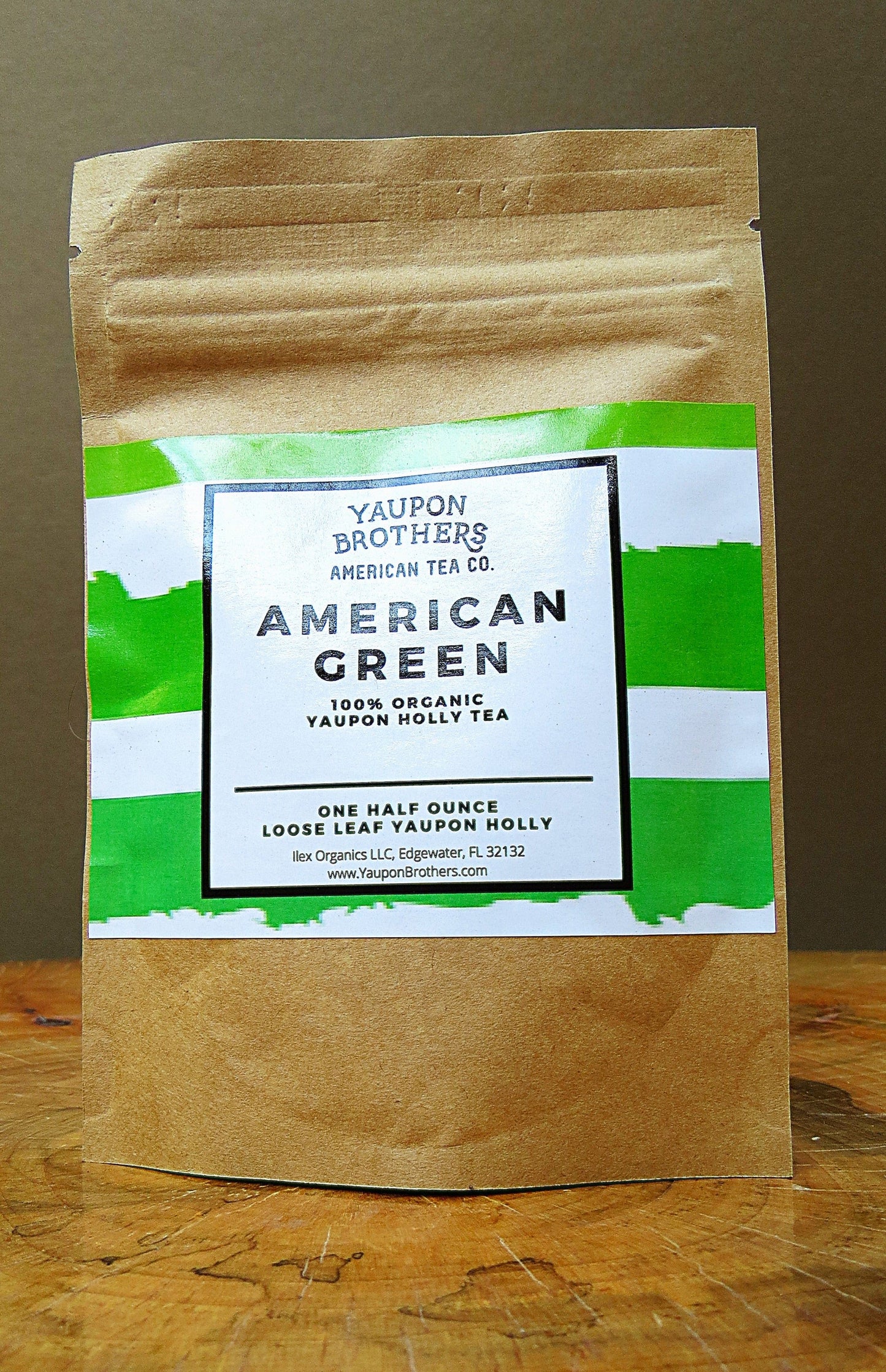 yaupon American Green Yaupon (1/2oz. Bulk Loose Leaf)