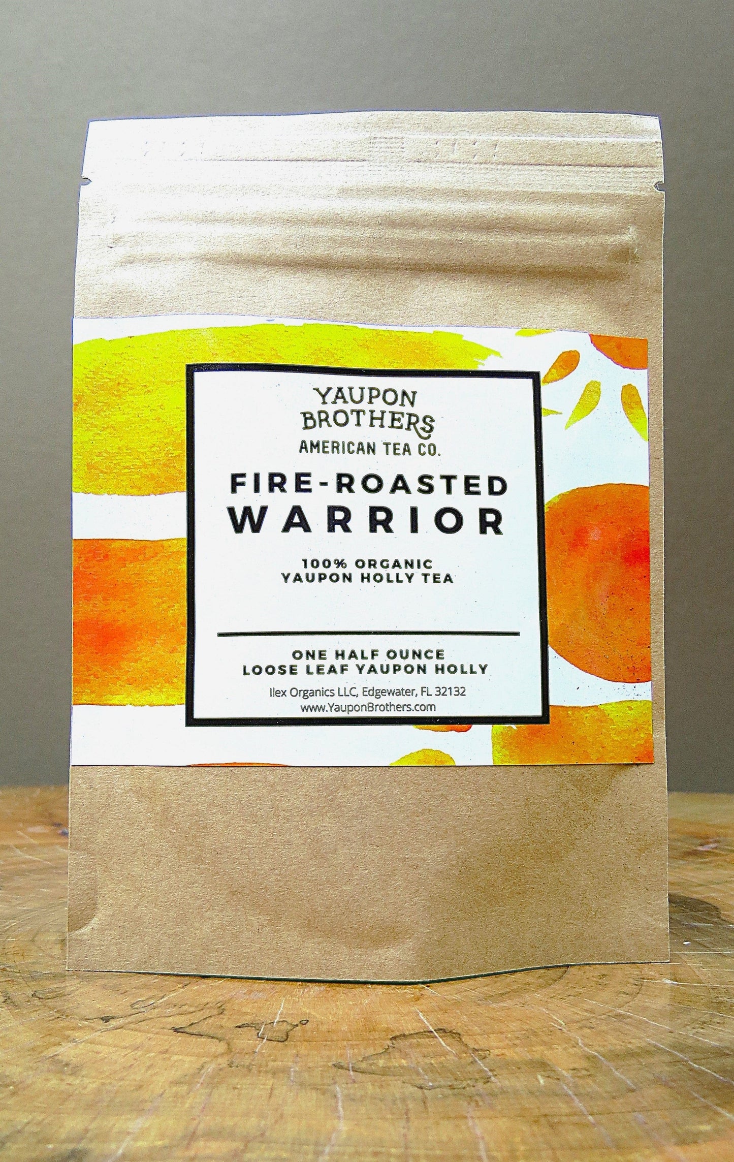 yaupon Fire-Roasted Warrior's Blend Yaupon (1/2 ounce, Bulk Loose Leaf)