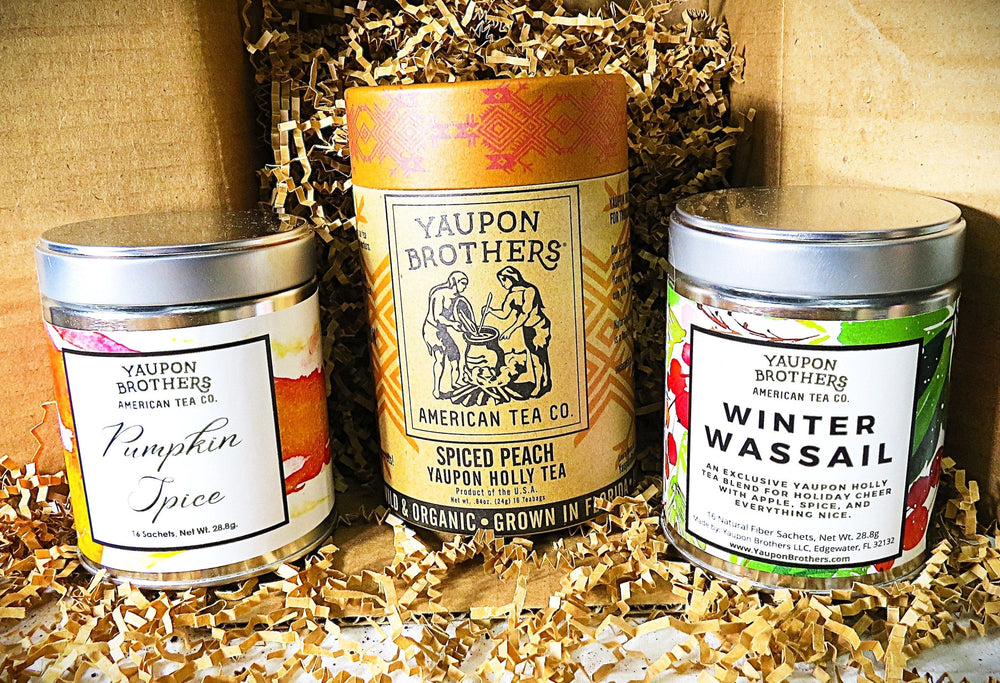 Retail Online Yaupon Tea Seasonal Spiced Gift Box Trio