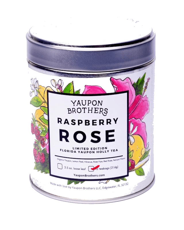 yaupon Raspberry Rose Yaupon (12 sachets)