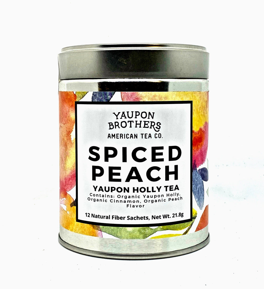 yaupon Spiced Peach Yaupon Tea (12 teabags)
